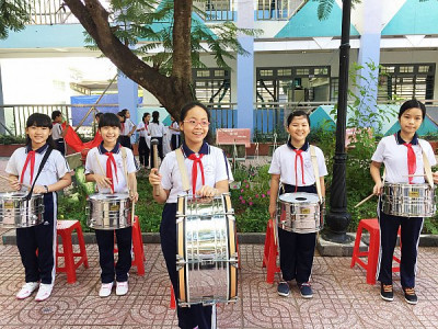 Tiểu học Phú Hòa 1 tổ chức hội khoẻ phù đổng năm học 2015-2016