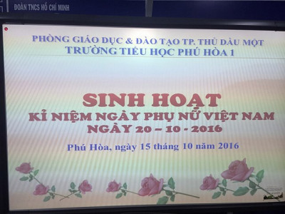 Chào mừng ngày phụ nữ Việt Nam 20/10