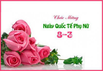 Kỷ niệm ngày quốc tế phụ nữ 8/3/2018