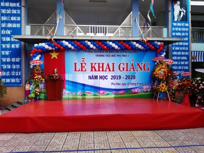 Lễ khai giảng năm học 2019-2020