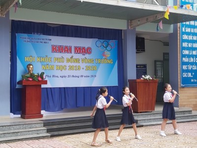 Hội khỏe phù đổng năm học 2019-2020