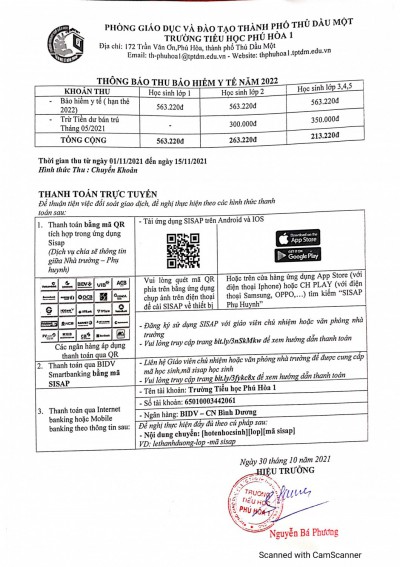 Thu tiền bảo hiểm năm 2022