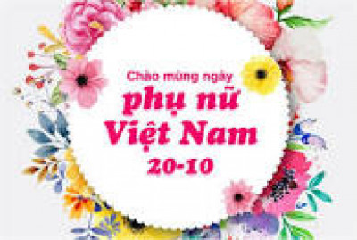 Hoạt động chào mừng ngày phụ nữ Việt Nam 20/10