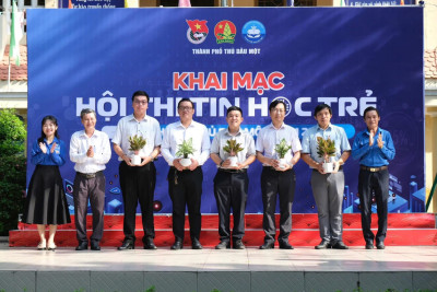 Trường Tiểu học Phú Hoà 1 tham gia Hội thi Tin học Trẻ cấp thành phố năm học 2024–2025