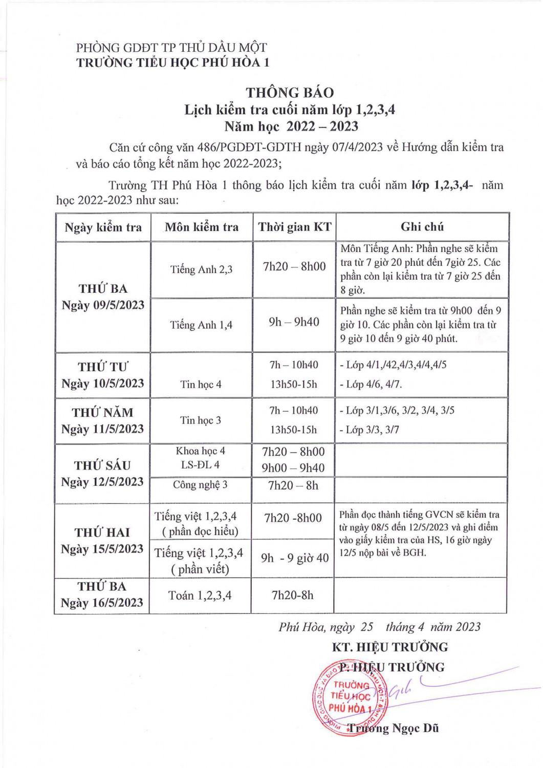 lich ktra cuoi nam khoi 1,2,3,4 (điều chỉnh)